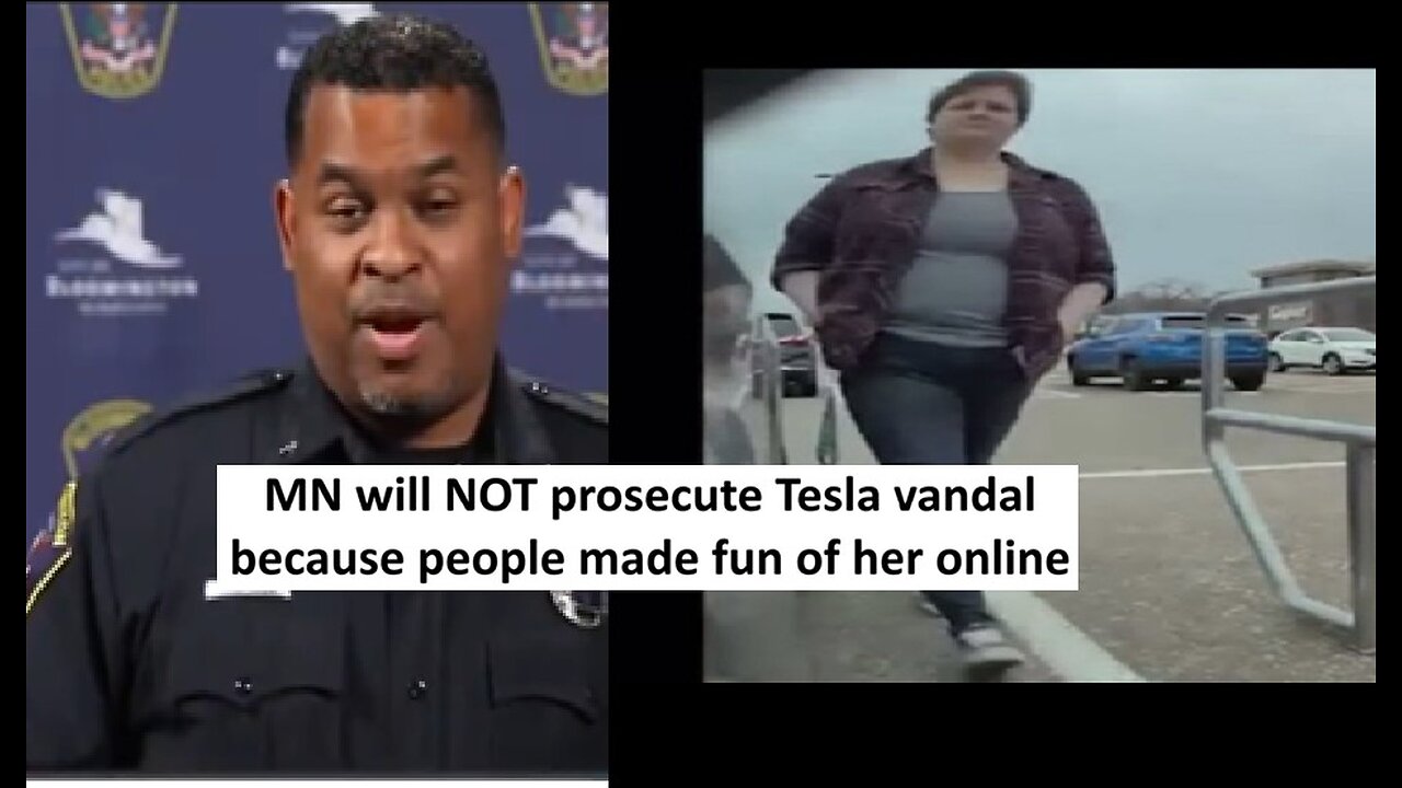 MN police will NOT prosecute Tesla vandal, actually call her a “victim”