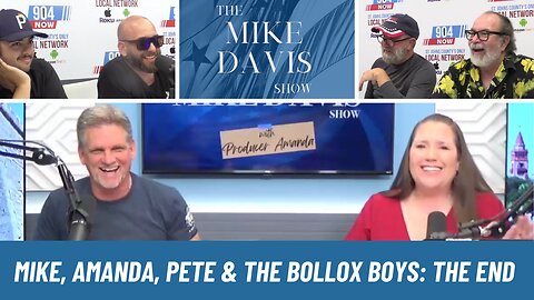 Mike, Producer Amanda, Pete, Troy, Blake, & Lenny Say Goodbye to This Evening