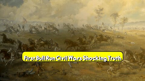 First Bull Run: Civil War's Shocking Truth #CivilWar #History #BullRun