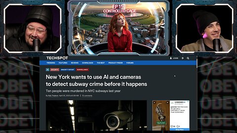☢️MINORITY REPORT - NYC using SUbway Cameras to PREDICT CRIME☢️