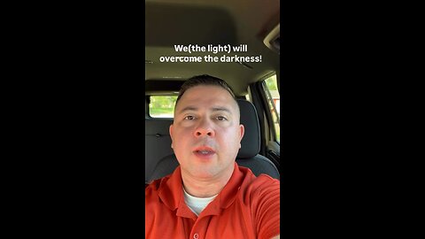 We(the light) will overcome the darkness!