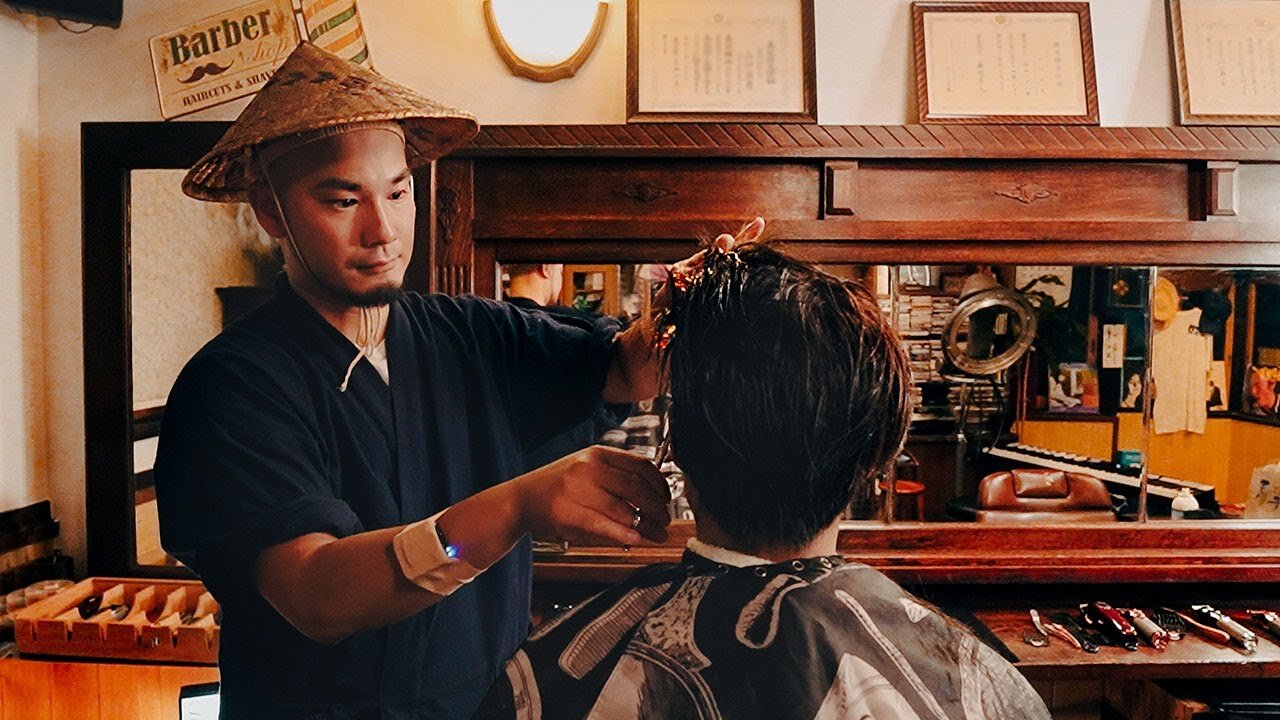 ASMR Old Japanese Barbershop｜Established 102 years ago