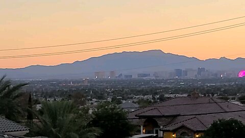 Did you SEE tonights Las Vegas sunset? Check THIS out! 09.15.2025 #follow #lasvegas #gaming #travel