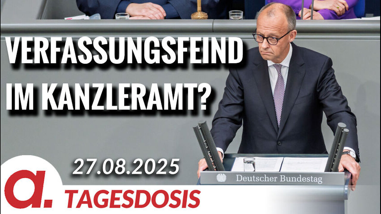 Ein Verfassungsfeind im Kanzleramt? | Von Tilo Gräser