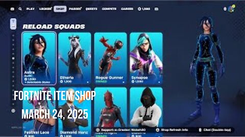 Fortnite Item Shop|March 24, 2025