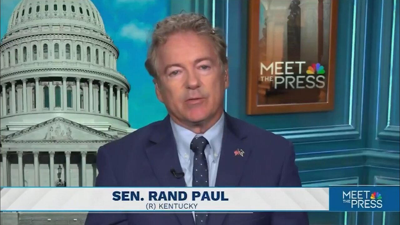 Rand Paul Goes After Trump's Military Parade