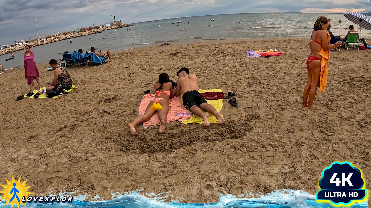 Group Beach Walk ☀️ | 4K Tour 🇪🇸