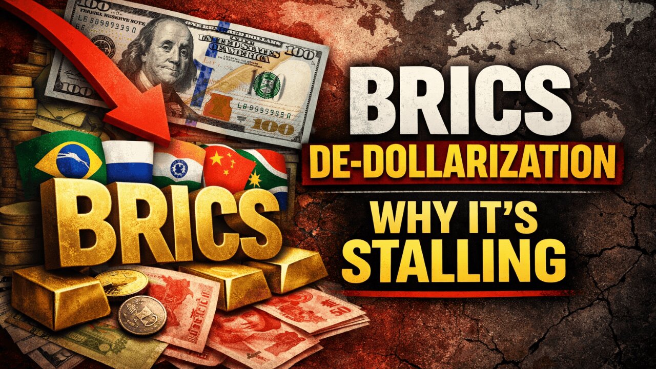 Why BRICS De-Dollarization Is Still Incomplete? #TCPE32 #brics