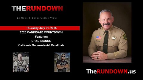 #951 - 2026 Candidate Countdown - Interview W/ SheriffChad Bianco