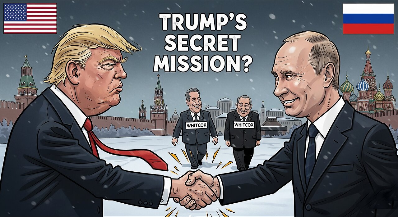 Trump’s Secret Envoy in Moscow? What Is Really Going On Behind the Scenes!