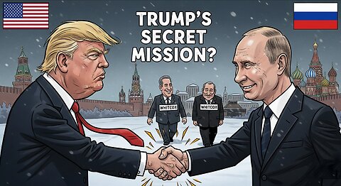 Trump’s Secret Envoy in Moscow? What Is Really Going On Behind the Scenes!