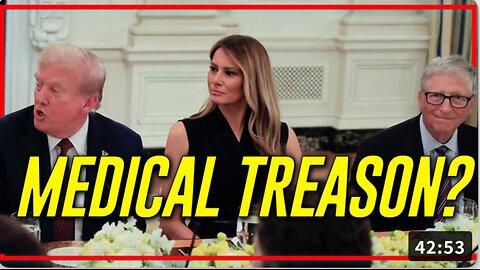 Medical Treason? One Day After Meeting With Bill Gates, Trump Has Attacked Florida’s Governor/Surgeon General For Banning All Illegal Vaccine Mandates - Alex Jones Asks What The Hell Is Going On and Does The Deep Dive To Answer The Question as To Why Tr