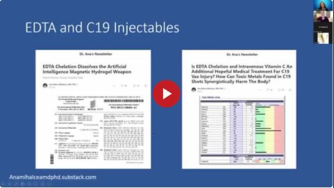Covid-Shot, Graphene, Hydrogel & Heavy-Metal Detox with EDTA | Dr. Ana Mihalcea w/ Dr. Michael Roth