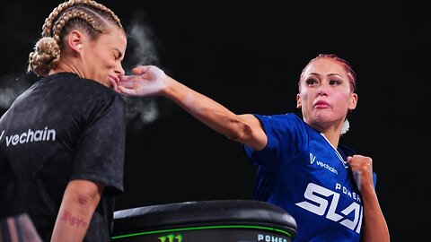 Duelo Intenso no Peso Mosca Feminino 😳 | Paige VanZant vs. Mikael-Michelle Brown | Power Slap 12
