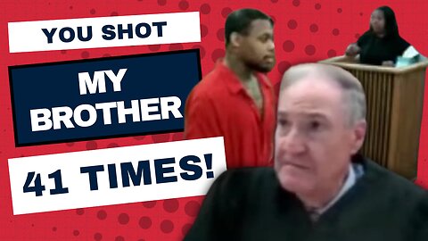 Judge Stevens Sentences Murderer, Then Sister Of Victim GIVES POWERFUL, EMOTIONAL IMPACT STATEMENT