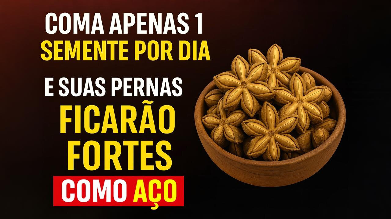 8 Sementes Que REGENERAM Músculos Após os 60 Anos (Cientificamente Comprovado