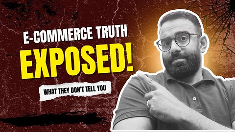 E-Commerce TRUTH | Why Most Amazon Sellers Fail | How You Can Win in ecommerce #ecommercetips