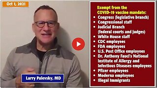 FDA, CDC, Pfizer, Moderna & Fauci's employees exempt from vaccine mandate