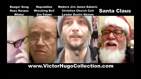 Santa Reports SonOfEnos Release From Jail For Noticing Exposes Dustin Nemos Jim Fetzer Russ Winter