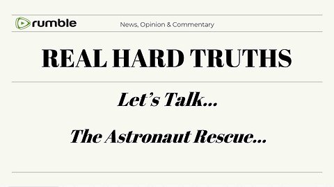 Let's Talk - The Astronaut Rescue - 3/19/25