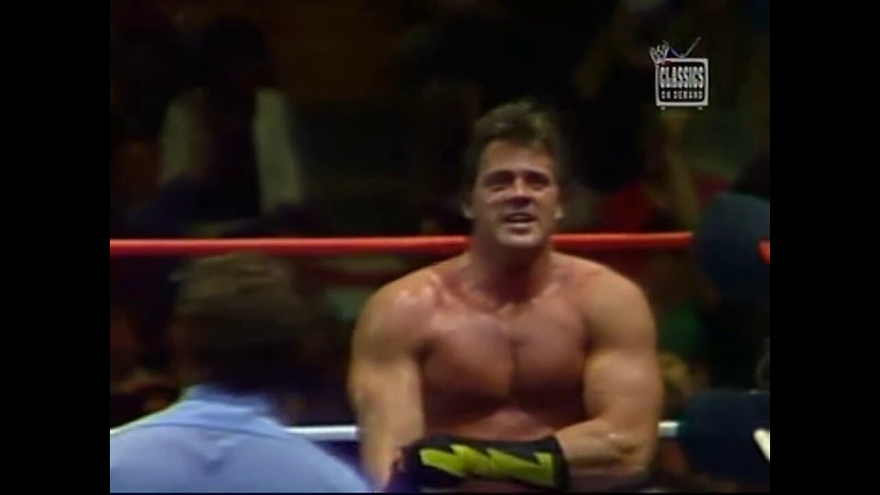summer 1985-brutus beefcake vs. George wells
