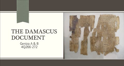 Damascus Document Part 2