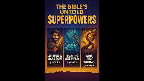 The Bible’s Superpowers They Never Taught You! #jesus #jesuschrist
