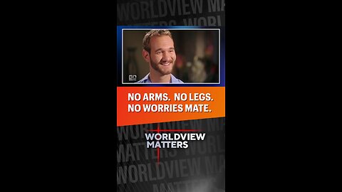 💪No Arms. No Legs. No Worries Mate.