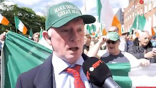 Ireland PROTEST - Make Ireland Great Again .... Deport the migrants! (April 26, 2025)