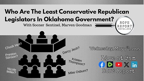 Who Are The Least Conservative Legislators in Oklahoma? - Marven Goodman