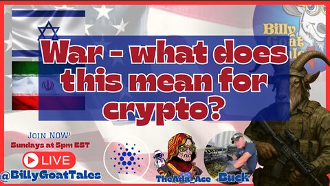 War!!!! What does this mean for Crypto?