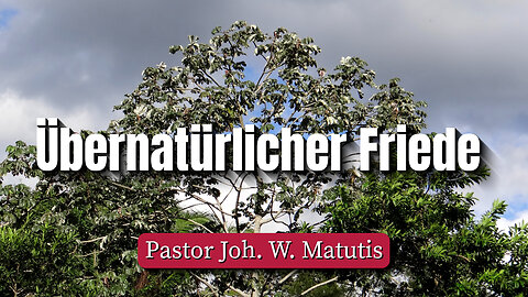 Übernatürlicher Friede