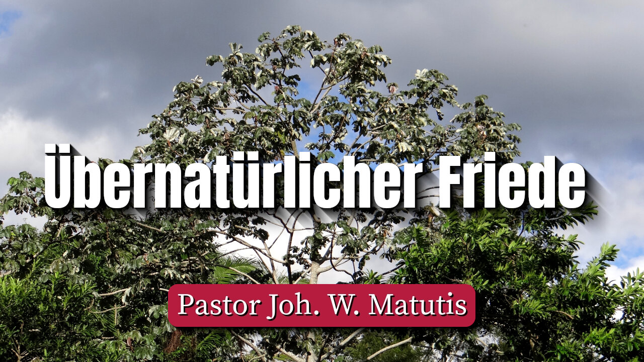 Übernatürlicher Friede