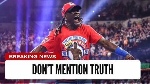 WWE Didn't Want Talent To Wear R-Truth Shirts