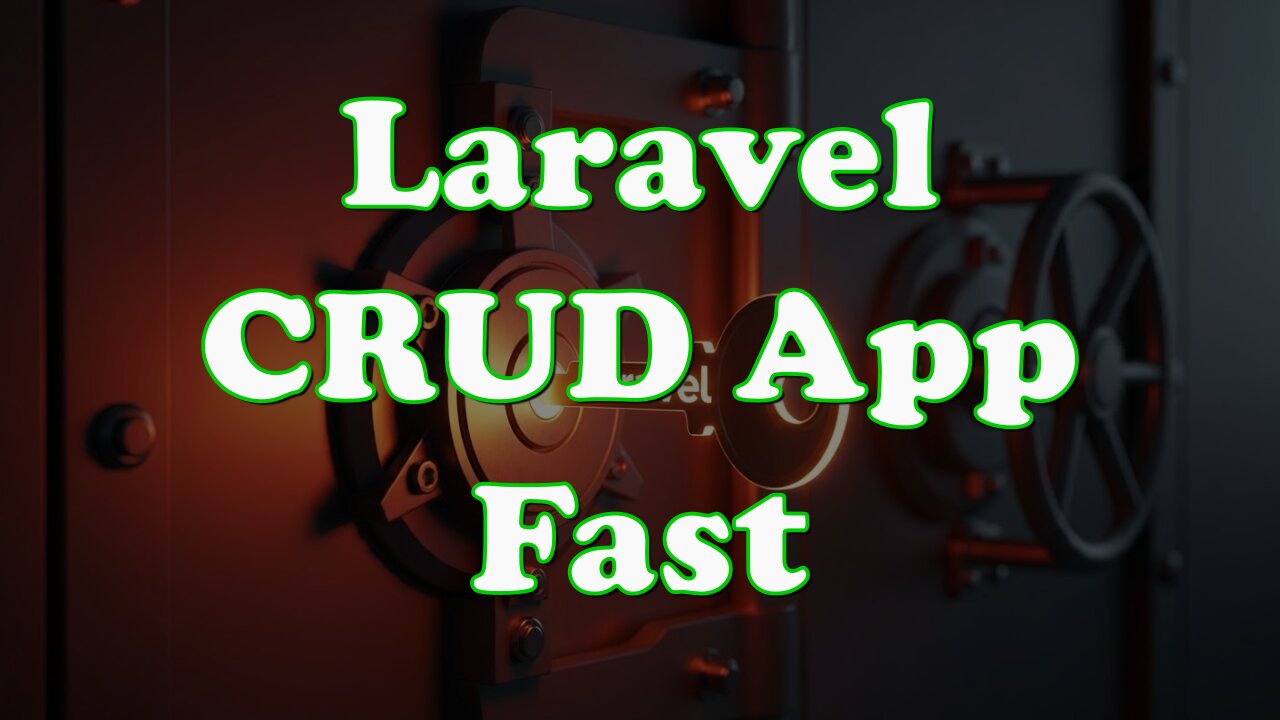 Laravel CRUD App with MariaDB in 15 Minutes - Beginner Tutorial