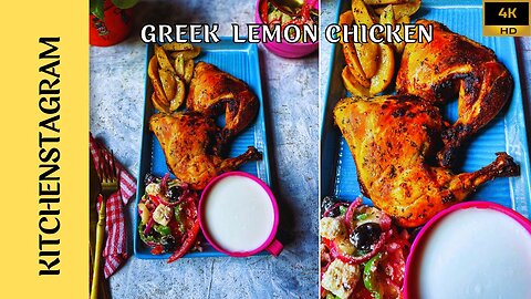 Greek Lemon Chicken Recipe | Greek Chicken Recipe | Kitchenstagram