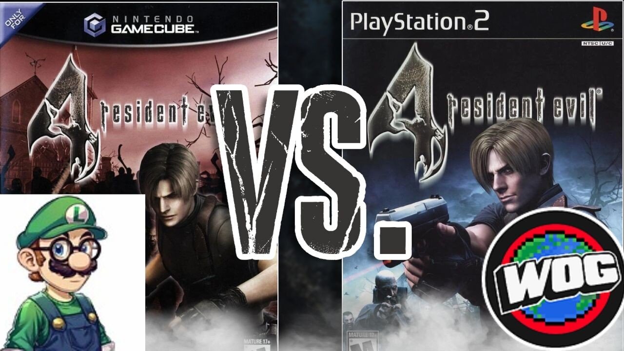 Gamers Wanted! RESIDENT EVIL 4 Showdown PS2 vs GameCube