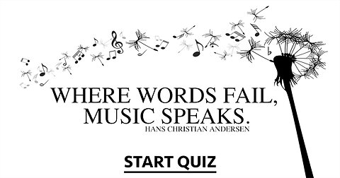 If you love music, you love this quiz!