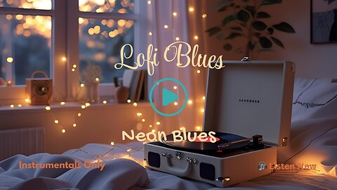 Neon Blues│Lofi Blues│For Rainy days