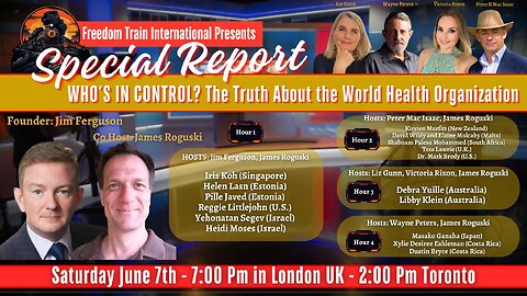Special Report: 'WHO’S IN CONTROL? The Truth About the World Health Organization