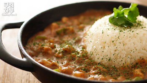 Easy and Simple curry, One pan meal, ASMR