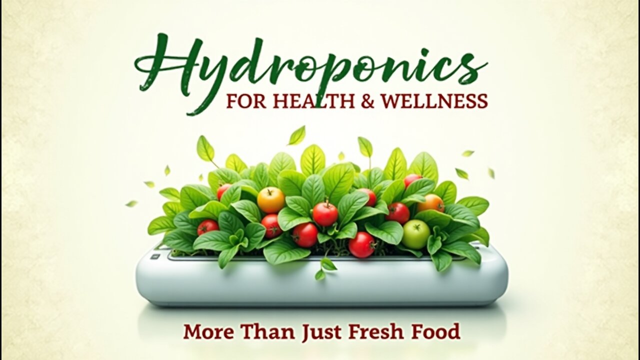 Hydroponics for Health and Wellness More Than Just Fresh Food