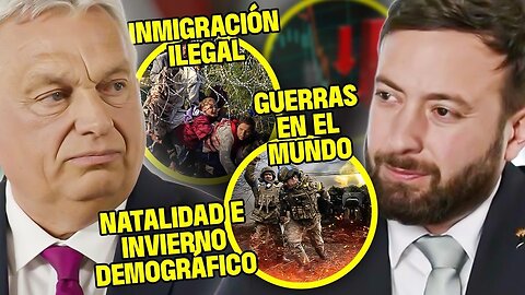 Agustín Laje dialoga con Víktor Orban, Primer Ministro de Hungría 🇭🇺