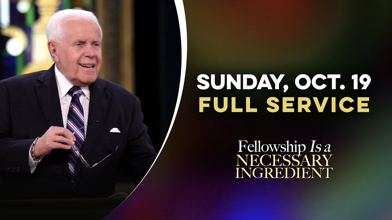 Fellowship Is A Necessary Ingredient