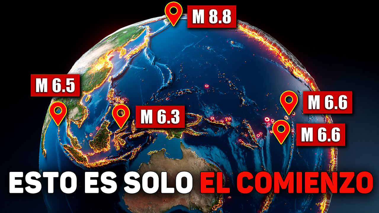 Semana de catástrofes: megaterremoto M8.8, tsunamis, incendios, tormentas