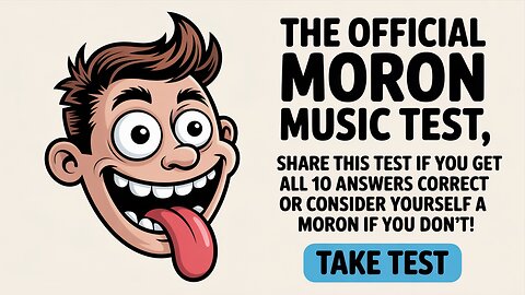 The Official Moron Test