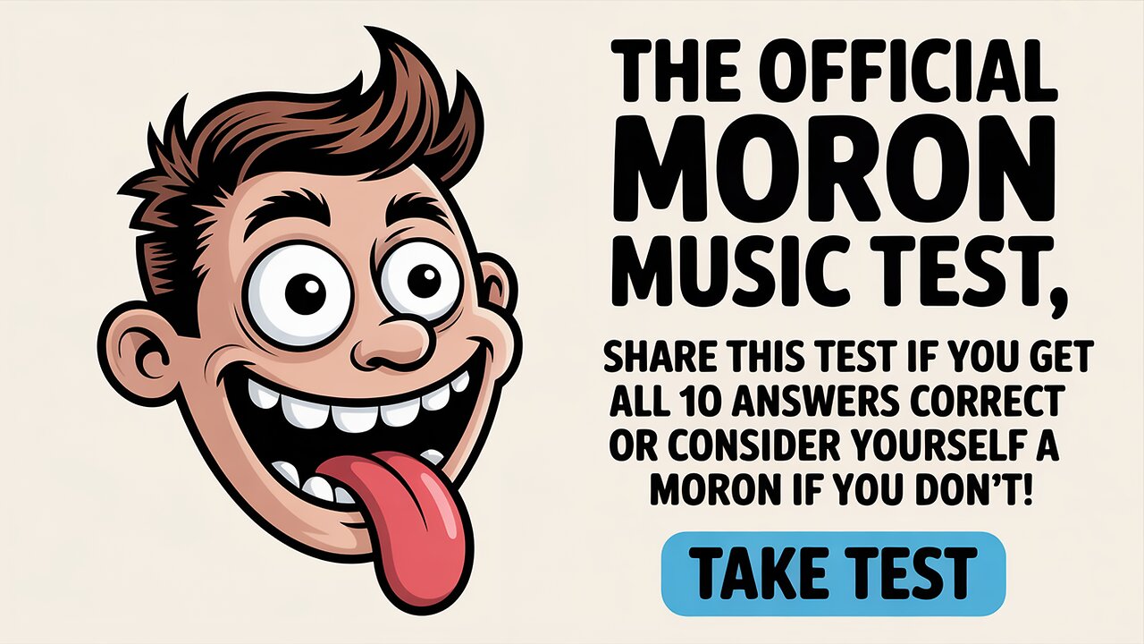 The Official Moron Test