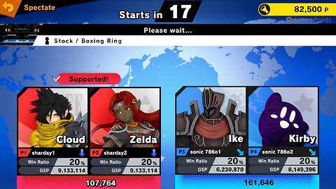 SSBU Online Spectator Mode with Special Characters Quickie 10/21/25 (with Halloween Chars)