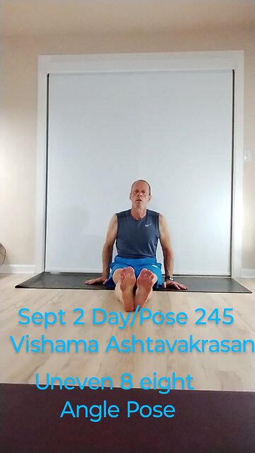Vishama Ashtavakrasana / Uneven 8 eight Angle Pose