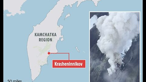 Russian Volcano Erupts For First Time In 600 Years, Sparking Tsunami Warnings!!!